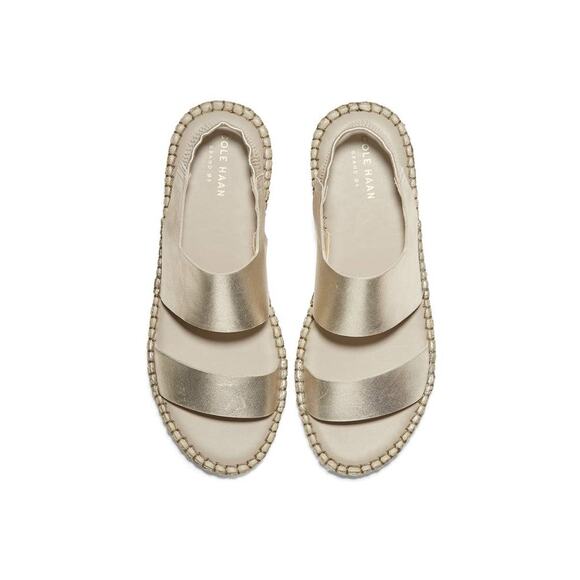 NWT Cole Haan Women’s Cloudfeel Espadrille Sandal Beige Size 10.5M - Picture 3 of 7